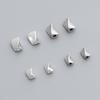 S925 Sterling Silver Thai Vintage Twisted Square Spacer Beads for DIY Bracelets and Necklaces.