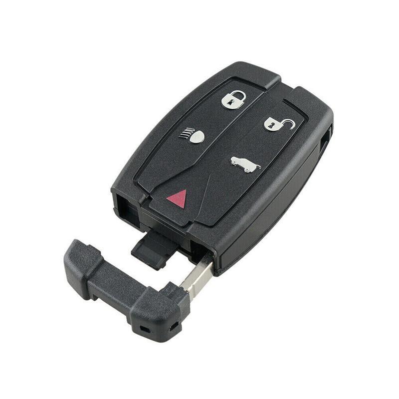 For Land Rover Freelander 2 2007-2015 5 Button Remote Smart Key Fob Case Shell 433MHz With Circuit Board Battery Car Key Replacement Accessories