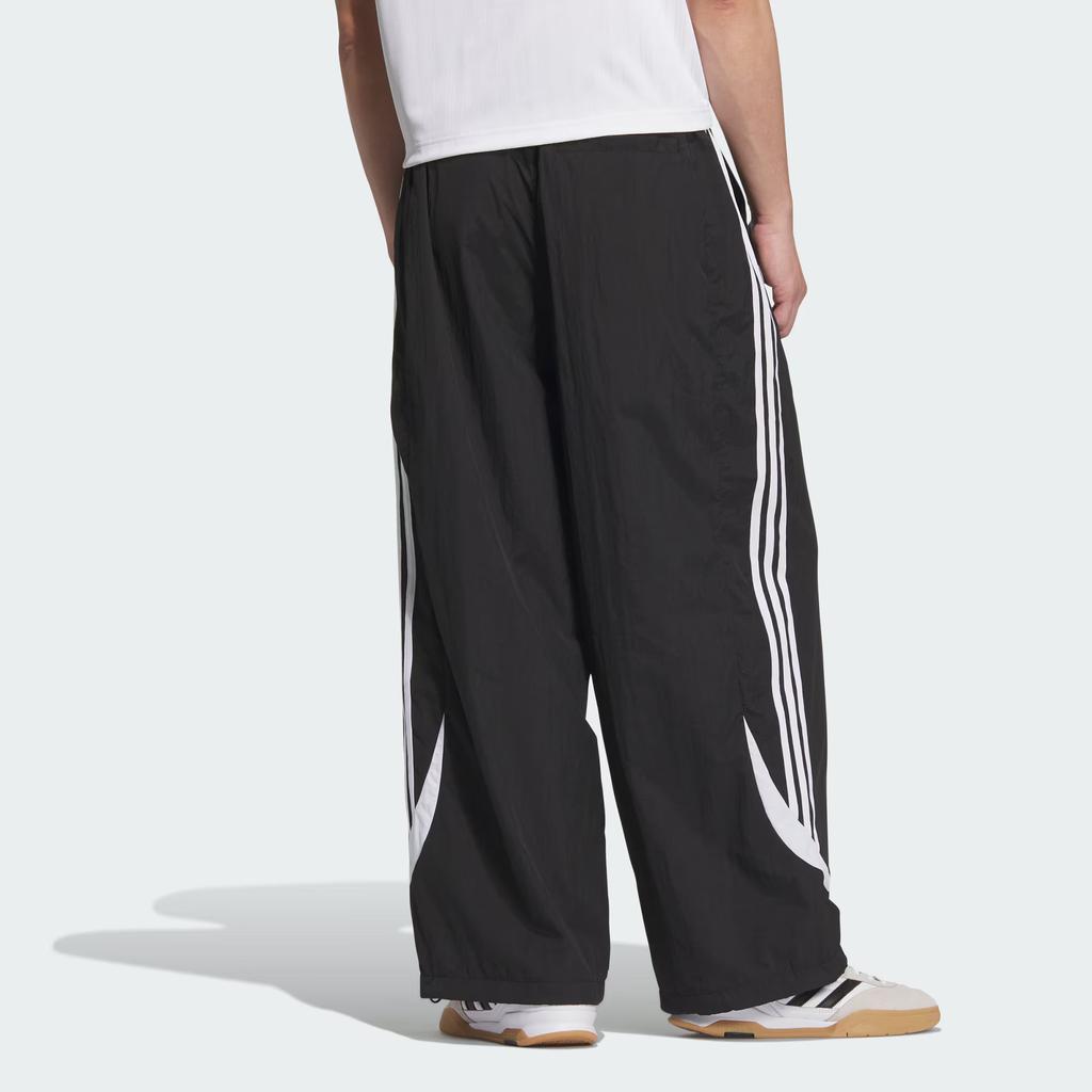 Adidas Originals Adicolor Adicool FW24 BC TP Striped Loose Fit Drawstring Sports Pants Men Bottoms Black JL8355