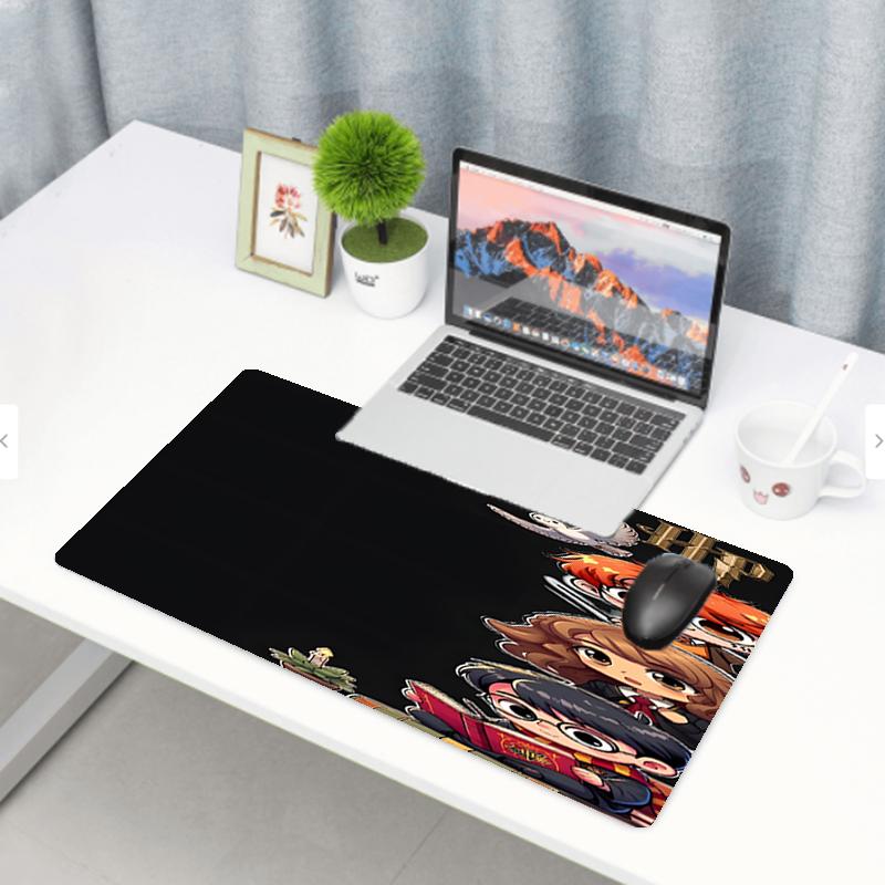 Fantasy Film Print Mouse Pad, Anti‑Slip Desktop Keyboard Mat, for PC Laptop Gaming Working Daily Use, Cool Festival Surprise Gift