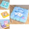 Cartoon Plush Chair Cushion Pad Thick Tatami Floor Cushion Office Sitting Pad Student Non-slip Seat Pad Wholesale