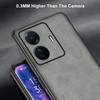 Luxury Leather Case For Vivo T1 Pro 5G Matte Back Cover Silicone Shockproof Full Protection Phone Case For Vivo T1 S15E Coque
