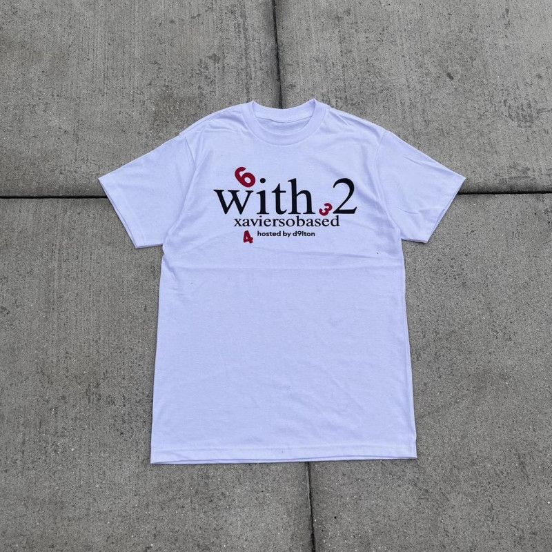 

Xaviersobased with 2 American Retro Small Collar 25 Summer New Pure Cotton T-shirt Top for Men and Women 4XL