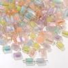 Frosted Acrylic Round Beads for DIY Jewelry and Beading Accessories