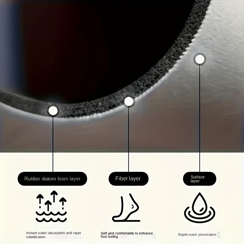 Elegante Alfombra de Cocina con Patrón Hexagonal - Antideslizante, Ultra Absorbente, Alfombra de Piso de Secado Rápido para Baño, Alfombra de Piso para Baño