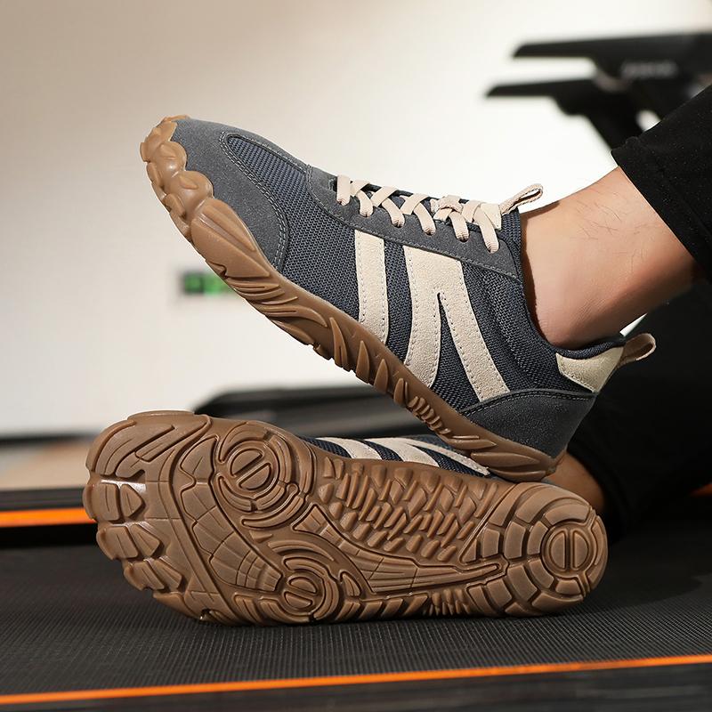 2026 Nuove Scarpe Minimaliste a Punta Larga per Piedi Nudi Uomo Donna Zero Drop Sneakers Minimaliste Retro Outdoor Antiscivolo Scarpe da Passeggio Sneaker Casual