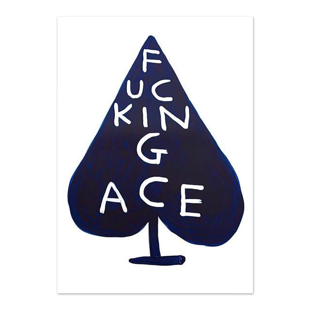 David Shrigley Tiger Penguin Velryba Shell Kočka Nástěnné umění Severské plakáty Obrazy na plátno Obrazy na stěnu pro výzdobu obývacího pokoje