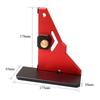 Right Angle Corrector for Table Saw Plates Featuring Adjustable Stopper Compatible with Multiple Woodworking Saws