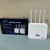 4G LTE WiFi 6 CPE Router with Dual Network Ports and SIM Card Slot