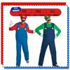 RemeeHi Mario and Luigi Cosplay Costume Mario Kart Costume Set with and Beard for School and as a Gift Size "All Seasons" Hat, Gloves, Halloween,