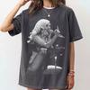 Lady Gaga Mittelfinger T-Shirt Ein Muss für Fans der Mayhem Ball Tour Authentisches T-Shirt Sommer Unisex Baumwoll-T-Shirt Top