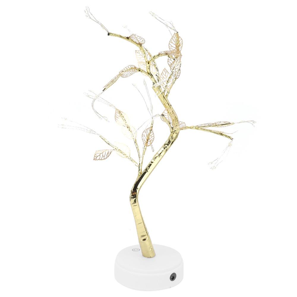 Touch Switch Artificial Leaf Bonsai LED Lamp 72 LEDs Leaf Tree Lamp Tree Shape Lamp  Christmas