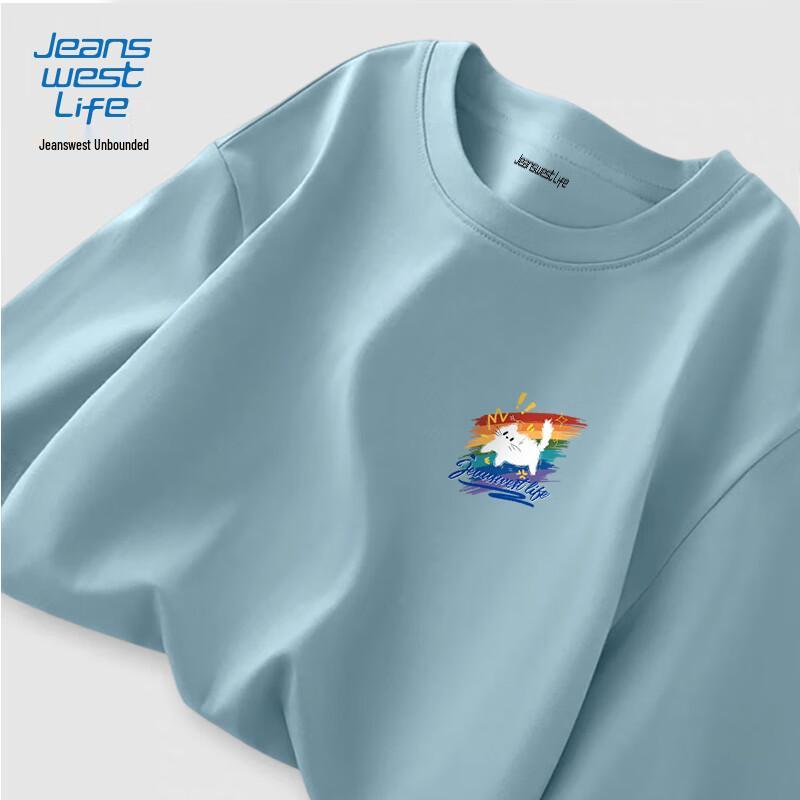 JEANSWEST LIFE Men s Cotton Cartoon Long Sleeve T-Shirt 5XL