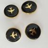 Mixed Sewing Buttons Easy Install Uniform Buttons Durability Uniform Suitable for Airline and Airport Academy Students