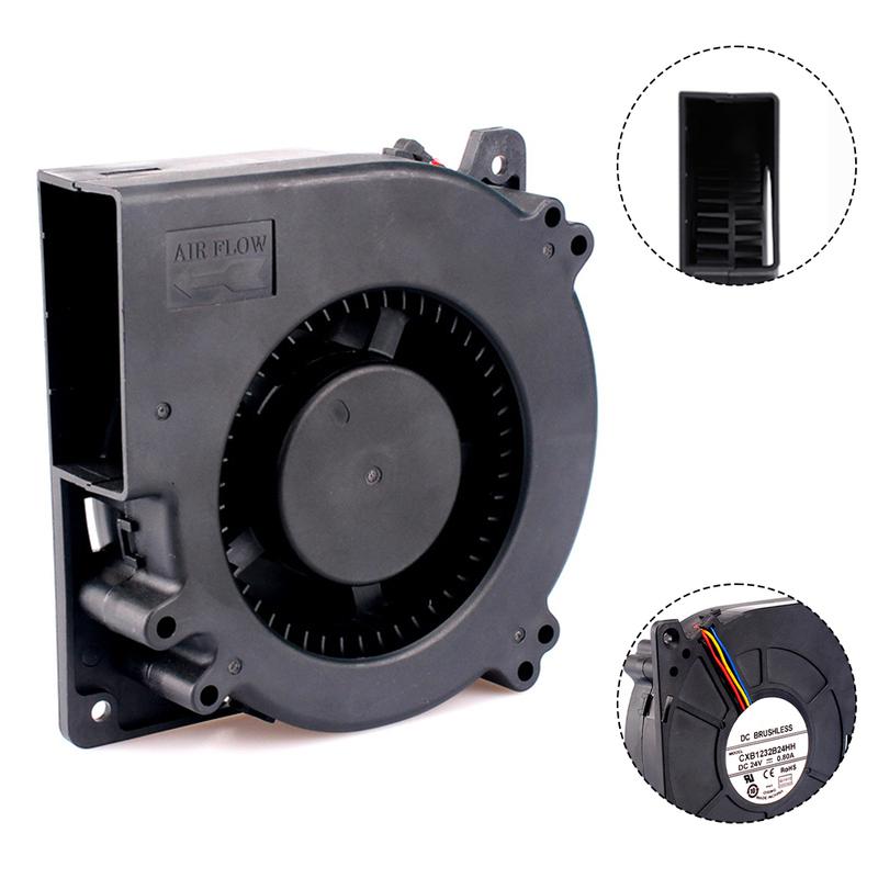 12032 Blower Fan DC5V 12V 24V Large Air Volume Fan Grill For Turbo Blower Cooling Fan For Camping Stove Cooking Fans