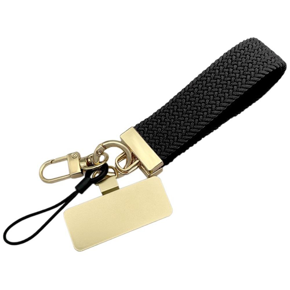 

Pendant Mobile Phone Strap Metal Card Mobile Phone Lanyard Cell Phone Chain Women/Lady/Girl чёрный