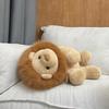 Cute Lion Plush Toy Accompany Soothing Doll Simulation Lion Doll Throw Pillow Gift Children's Doll