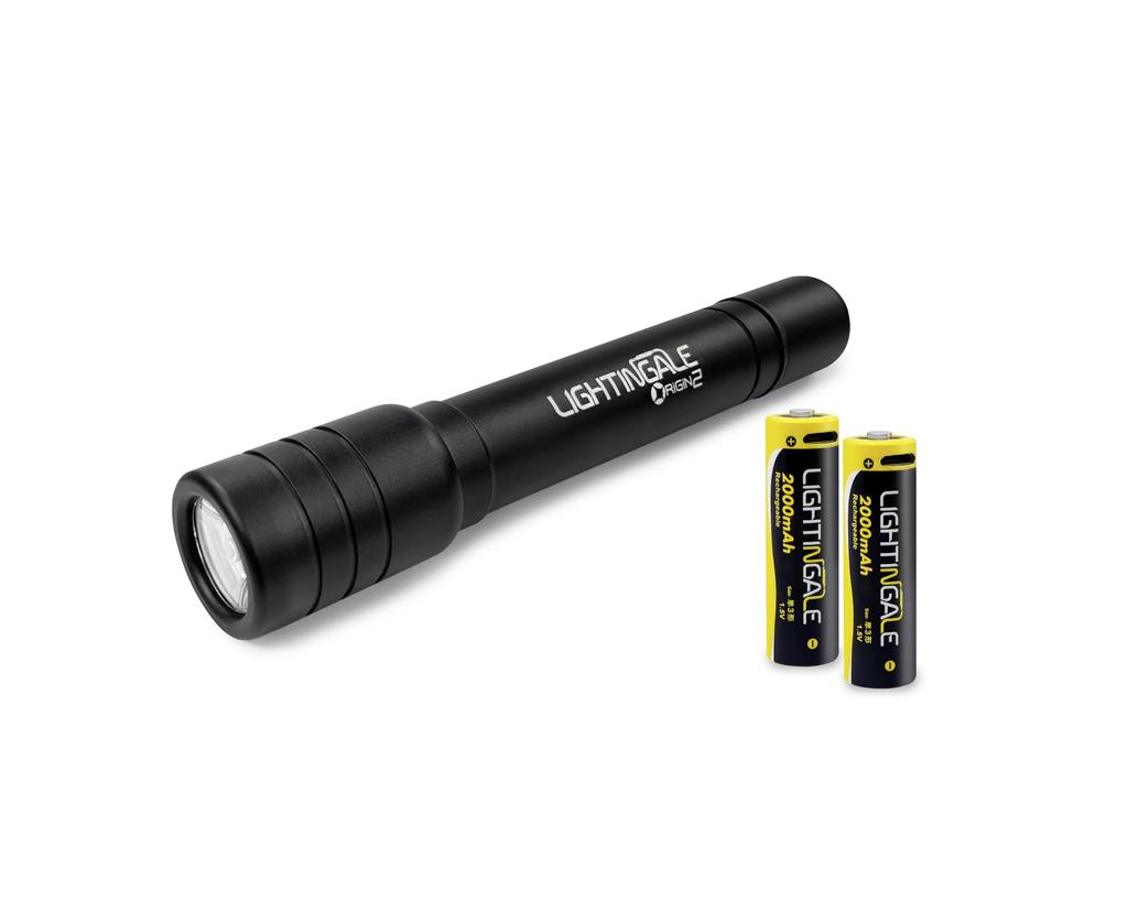 Lightingale Japan LED Handy 2 AA Size LTG1002 Flashlight,