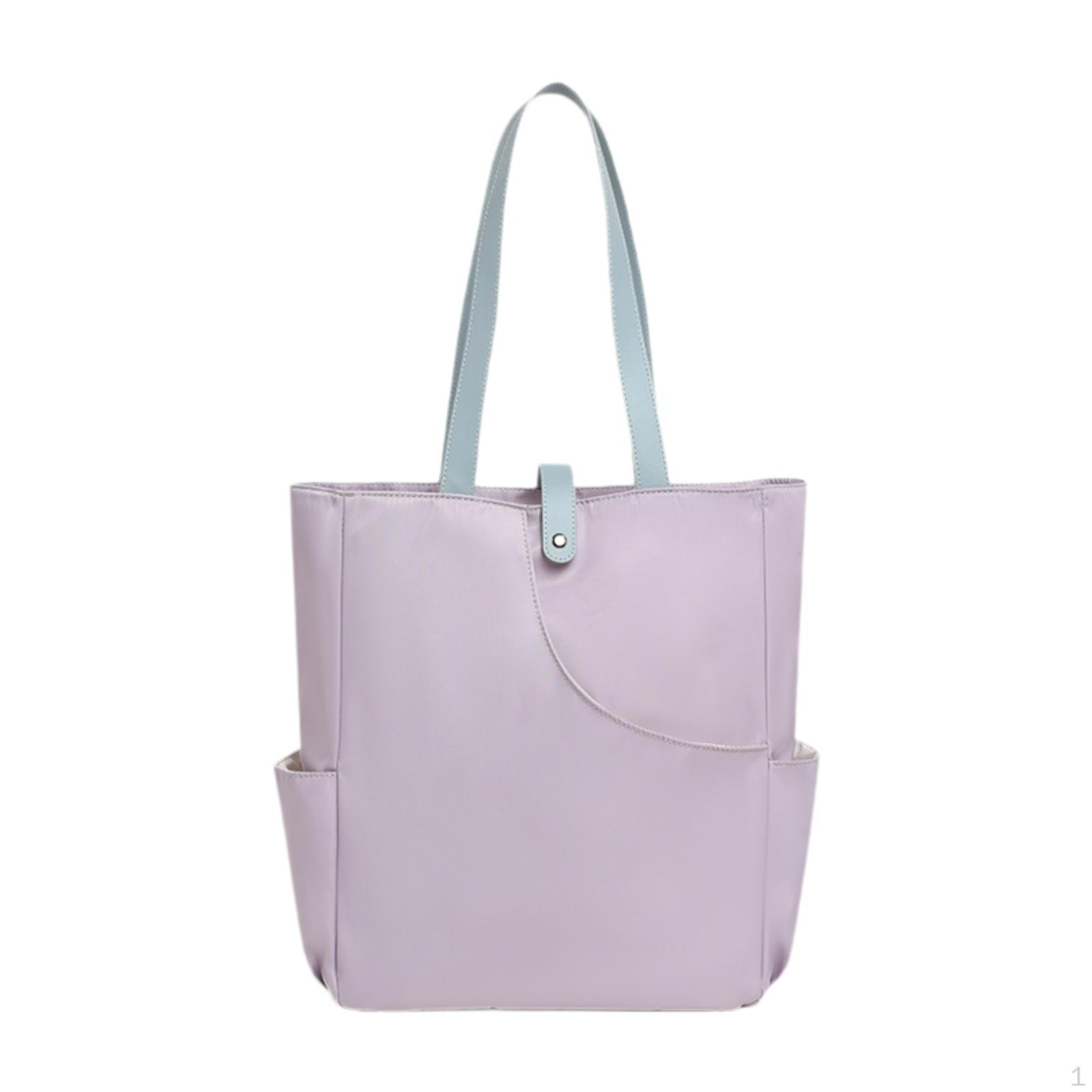 

Pickleball Bag 4 Keys Racket Shoulder Handbag Practical Polyester Sports with Large фіолетовий