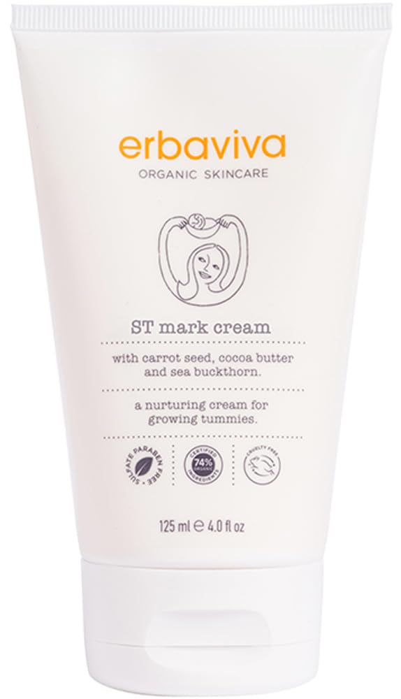 Erbaviva Maternity Cream STM Cream Tube 125ml Moisturizing Organic EV4703
