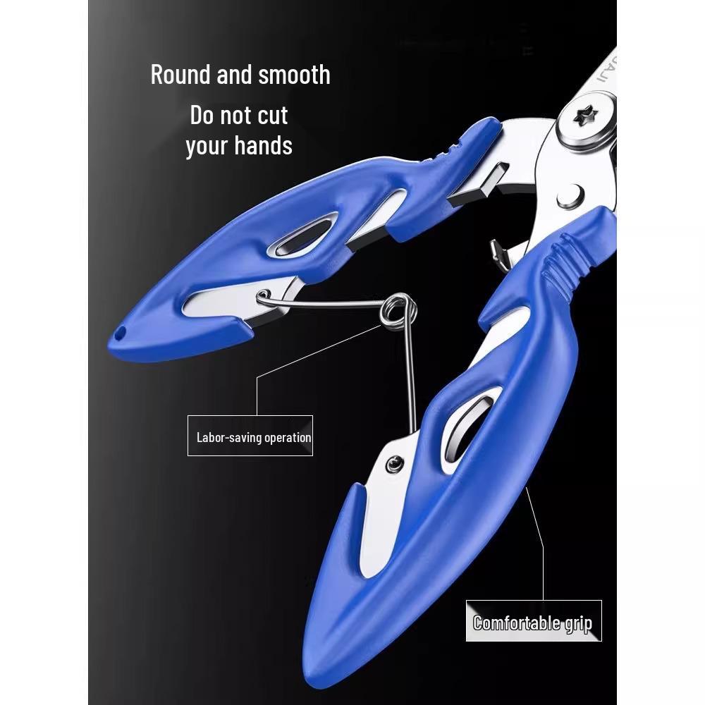 Newcomer Offer: Multifunctional Stainless Steel Fishing Pliers with PE Line Cutter & Fish Controller – 0.01 Shipping