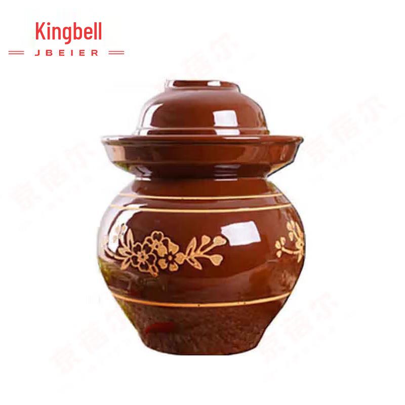 Jingbeier Traditional Sichuan Earthenware Pickle Jar