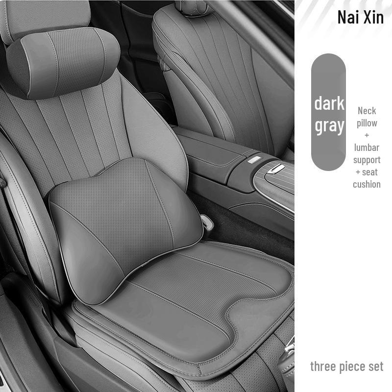 Compatible with Lynk & Co 09, 08, 07, 06, 05, 03, 01 NEVs: Car Headrest & Lumbar Support Cushion.