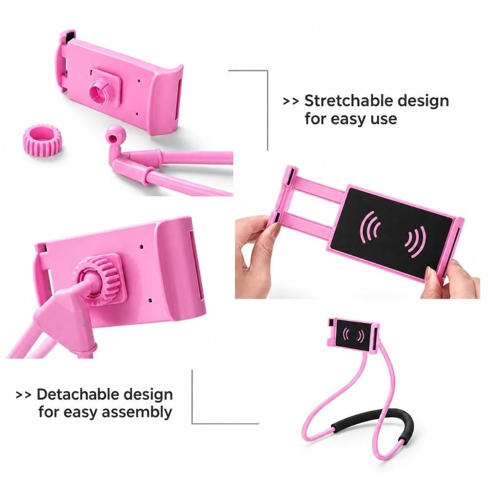 Hands Free Phone Stand Flexible Foldable Mobile Phone Stand New Lazy Bracket  Desktop Use