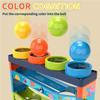 Montessori Slide Rolling Ball Ramp Toy Plastic Track Knocking Ball Toy  Birthday Gifts
