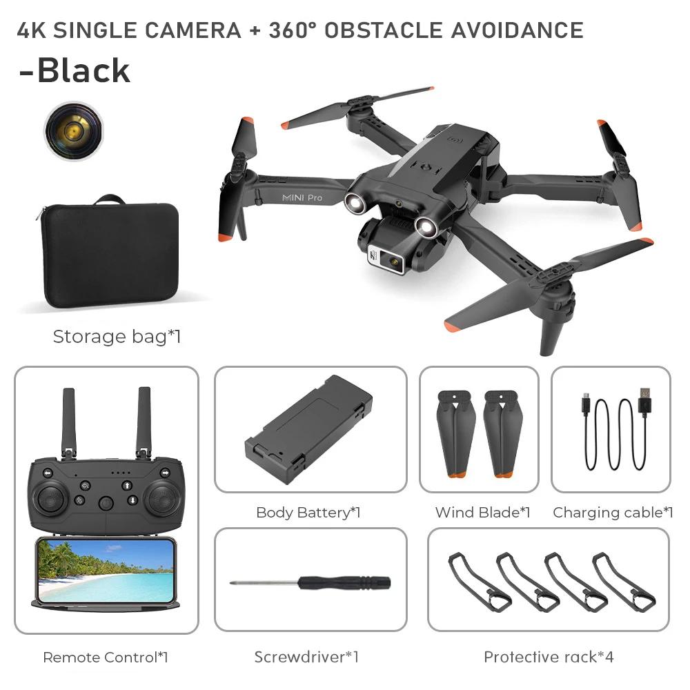 H63 Drones with camera FPV RC Dron Avoidance Remote Control Helicopter Optical Flow Positioning Quad Aircraft Adult boys gifts