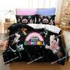 Anime Amazing World Gumbal Beding Set Printed Bed Linen Set With Pilowcase Bed Soft Duvet Cover Soft Single Double Quen Super King-Sized Dimensionsd