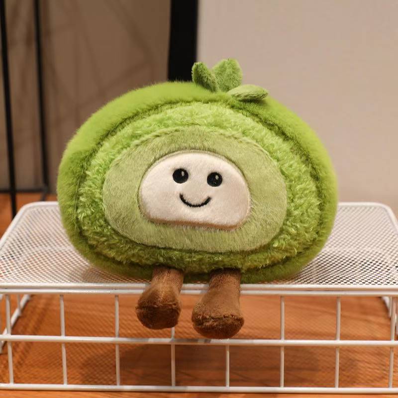 Latest Swiss Roll Cake Doll Kawaii Stuffed Plush Toy Handmade Doll Cartoon Anime Cute Children's Birthday Gift Fun Doll