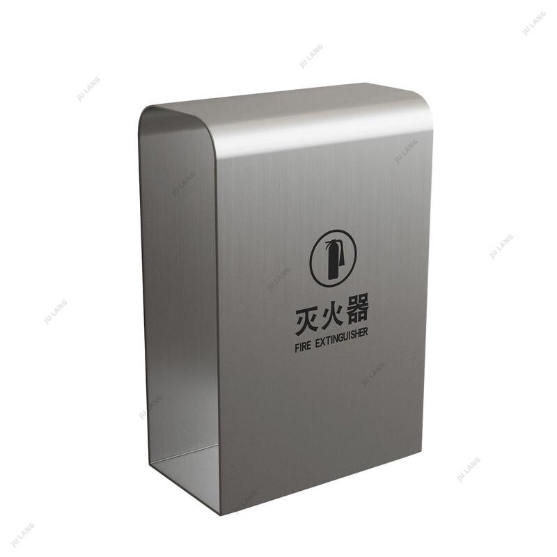

Stainless Steel Fire Extinguisher Storage Box 2-3kg (Double Bottle)