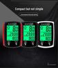 CNC Luminous Wired Bicycle Speedometer with Touch Screen & Backlight for Road & Mountain Bikes