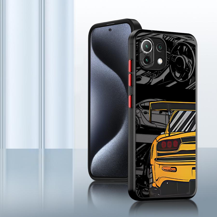 Japan Sports Cars Case for Xiaomi Mi 11 Lite 11T 12X 12T 11T Pro Soft Cover