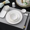 Naijiang Gold Rim Ceramic Tableware Set