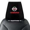1 Stück Auto-Kopfstützenbezug Auto-Passform für Nissan Note Juke Sentra Patrol Navara Micra Leaf Almera X-trail Qashqai Autositzbezug