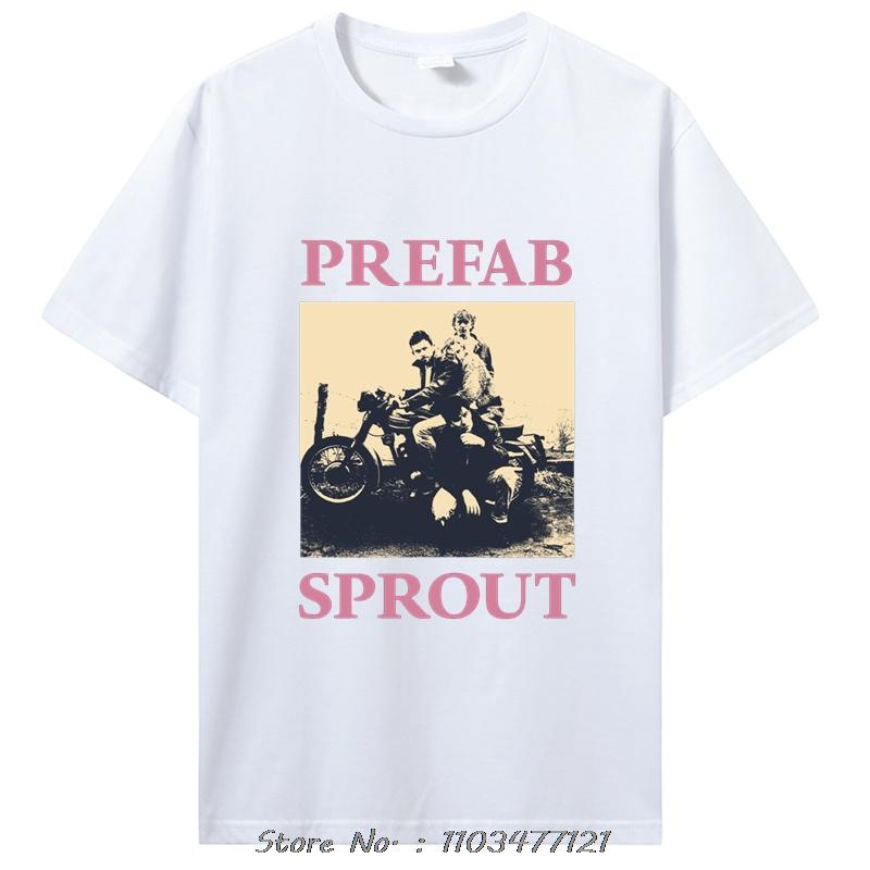 Классическая футболка Prefab Sprout Мужская одежда Оверсайз Хлопковая футболка Графические футболки Забавные футболки Топы XL