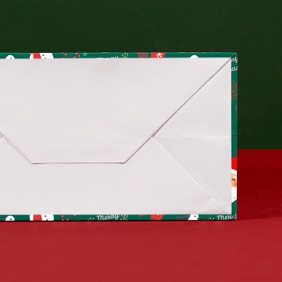 5Pcs Practical Large Capacity Portable Xmas Gift Wrapping Bags Merry Christmas Santa Claus Paper Decorations Party Favors