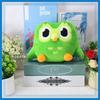 Green Duolingo Owl Plush Toy Duo Plushie of Duo The Owl Cartoon Anime Owl Doll Soft Stuffed Animal Toy Children Birthday Gift