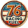 Vintage Metal Tin Sign xin  Round Aluminum Wall Art Racing Fuel Decor Windproof Waterproof