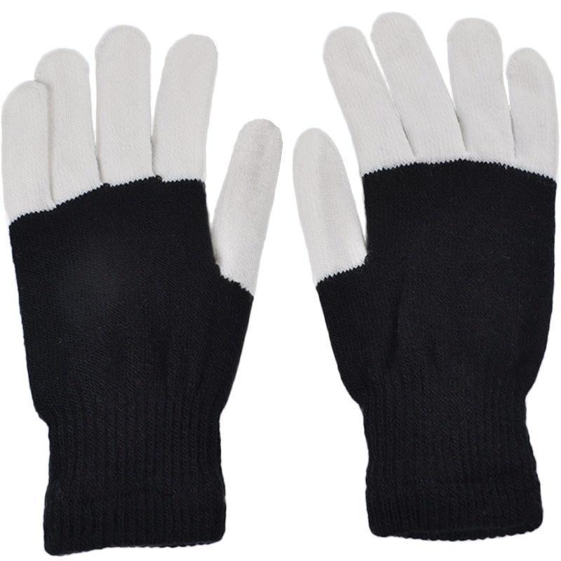 1Pair LED Flashing Magic Gloves Colorful Finger Glowing Glove For Kids Adult LED Colorful Gloves Bar Party Colorful Gloves