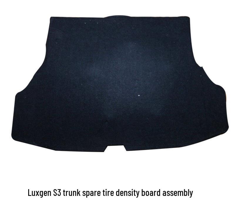 Compatible Trunk Spare Tire Cover Mat for Luxgen Rui3/S3