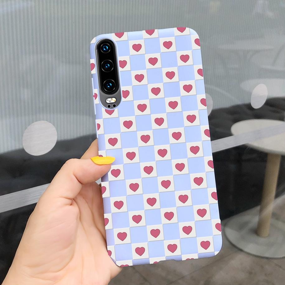P30 Lite Case Fashion Flower Pattern Phone Case For Huawei P30 P 30 P30Lite 2020 MAR-LX1M Shockproof Bumper Soft TPU Funda Coque