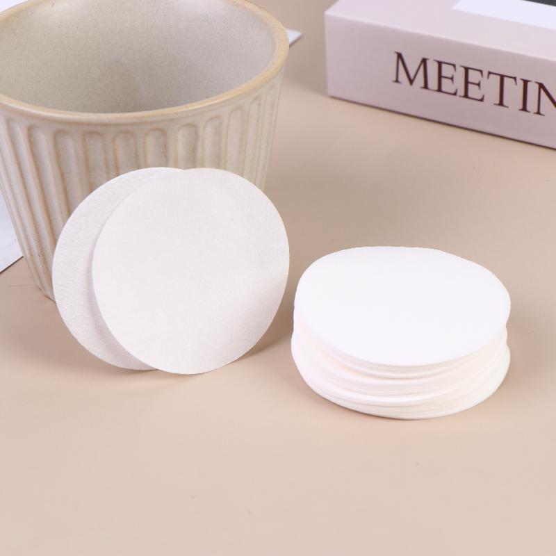 100/500Pcs 51/53/54/58Mm Unbleached Espresso Filter Coffee Paper Filter Puck Screen Portafilter Paper For Breville Barista