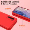 For Motorola Moto G82 5G/G52 4G/Moto G71s 5G Rubberized 2.2mm Thickness Phone Case Fiber Lining Cushion Soft TPU Back Cover
