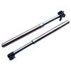 cqr front shock absorber, brown red cap/1 set