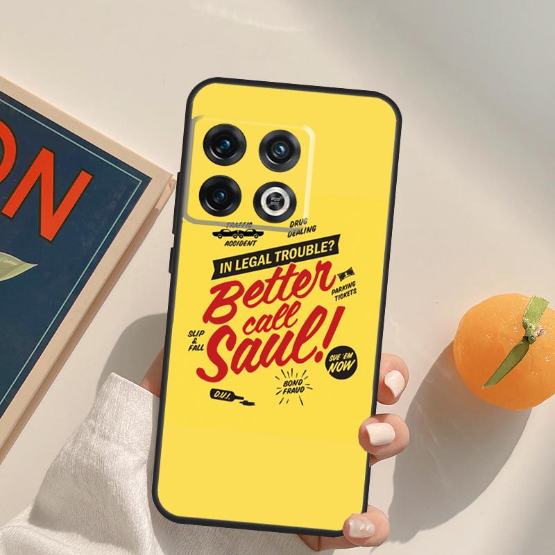 Better Call Saul Case For OnePlus 12R 13R 13T 10R 15 13 12 11 10T 8T Nord CE 4 3 2 Lite N20 N30 Nord 5 Cover