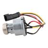 Ignition Switch with 2 Keys High Sensitivity Aluminium Alloy 110‑7887 for Caterpillar 906H 906H2 906K 906M