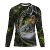 Fishing Shirts Men's T-Shirts Long Sleeve Mens Clothes Autumn Streetwear Crew Neck Pullovers Mens T Shirt Casual Men Clothing